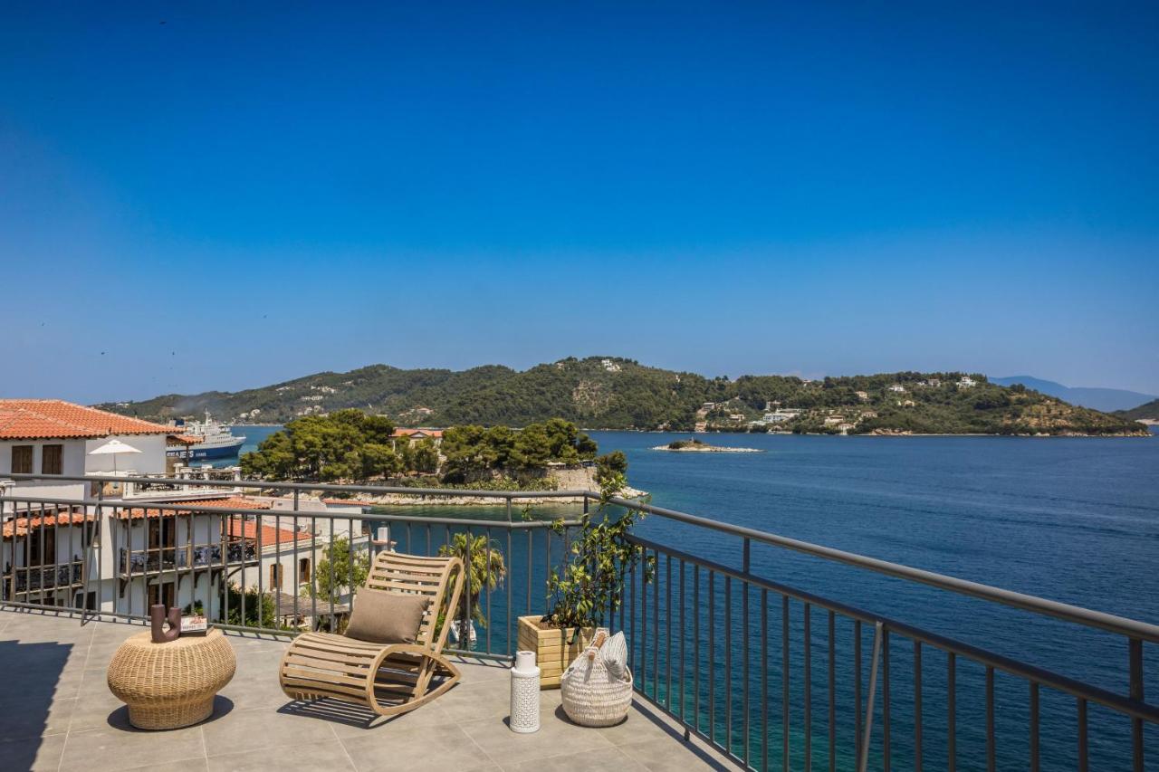 Hotel The Rock Skiathos-Stadt Exterior foto